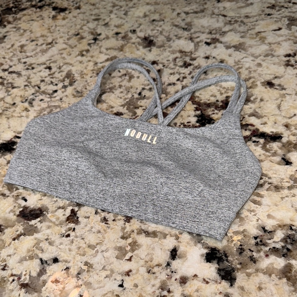 NOBULL Gray Sports Bra